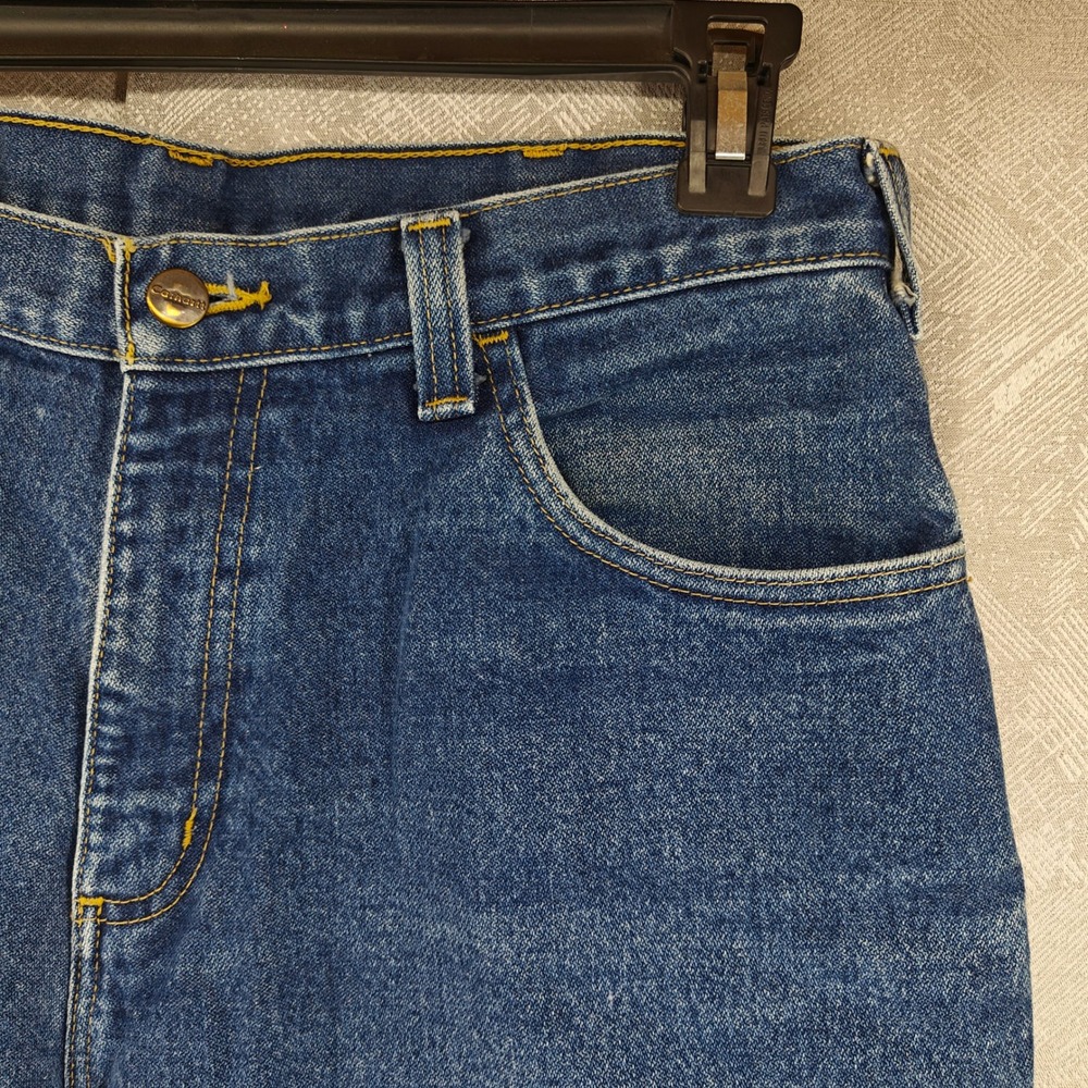 Carhartt FR Flame Resistant Work Jeans Mens 34x30 Blue Denim HRC 2 NFPA 2112 - Picture 10 of 12